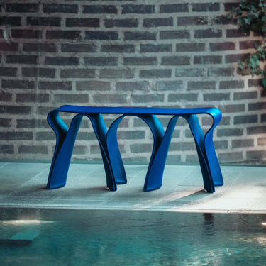Twin Kelpie Bench